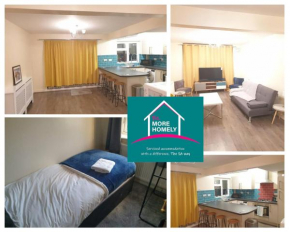 A Modern North Birmingham stylish 3 Bedroom 4 bed house by Be More Homely Serviced Accommodation & Apartments will sleep 6 FREE PARKING & WIFI